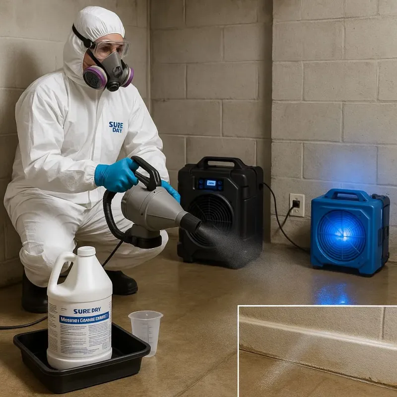 Sanitization and Odor Removal process in Sun Prairie, MT