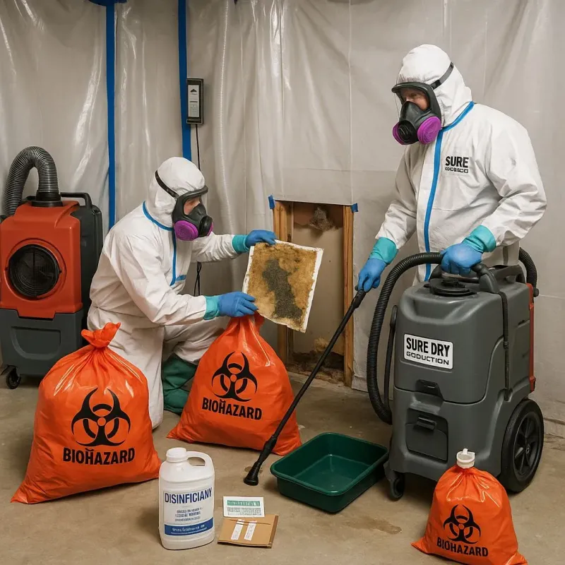 Contaminated Water Handling Protocols process in Sun Prairie, MT