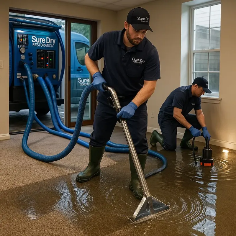Water Extraction and Removal process in Sun Prairie, MT